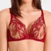 Aubade Fleur De Tattoo Plunging Bra
