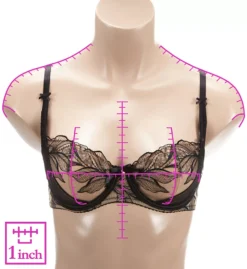 Aubade Fleur De Tattoo Half Cup Bra 3 Aubade Fleur De Tattoo Half Cup Bra -Her Room Store aubade aub001 tb14 ns7