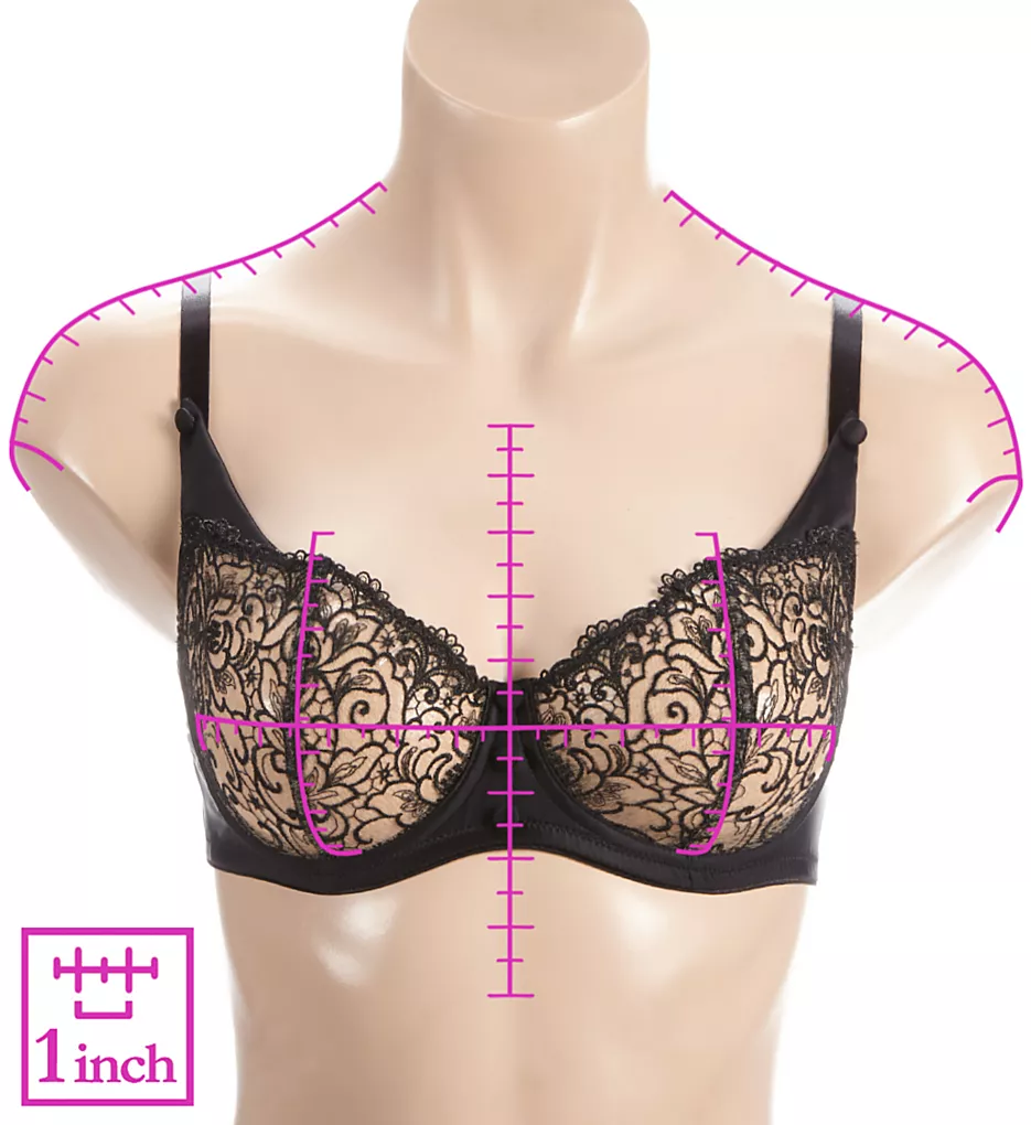 Karl Lagerfeld x Aubade Half Cup Underwire Bra Karl Lagerfeld X Aubade Half Cup Underwire Bra -Her Room Store aubade aub001 ucf14 ns7