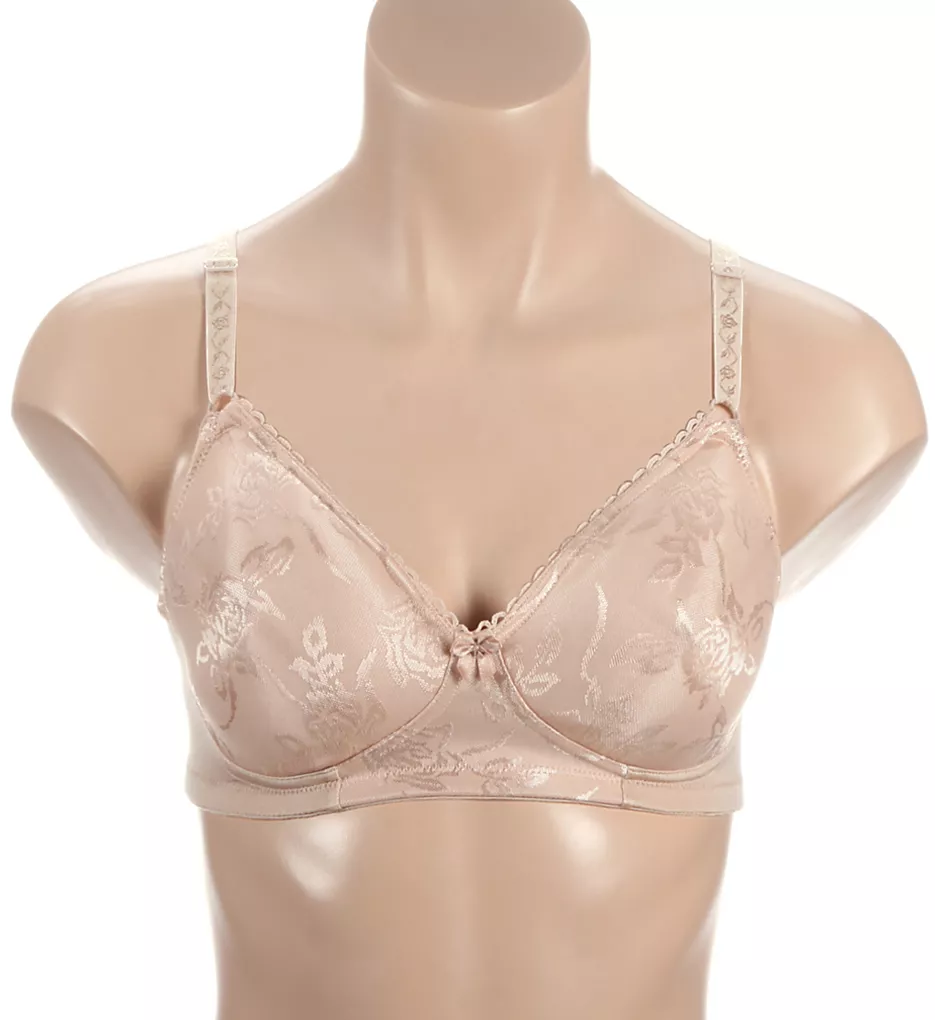 Floral Jacquard Wireless Soft Cup Bra Bestform Floral Jacquard Wireless Soft Cup Bra -Her Room Store bestform befo01 5006222 fs