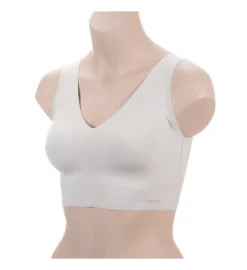 Calvin Klein Invisibles Lightly Lined V-Neck Bralette -Her Room Store cal001 qf4708 01