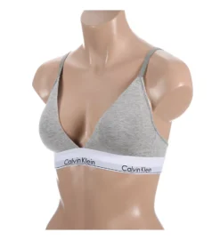 Calvin Klein Modern Cotton Lightly Lined Bralette 10 Calvin Klein Modern Cotton Lightly Lined Bralette -Her Room Store cal001 qf5650 01