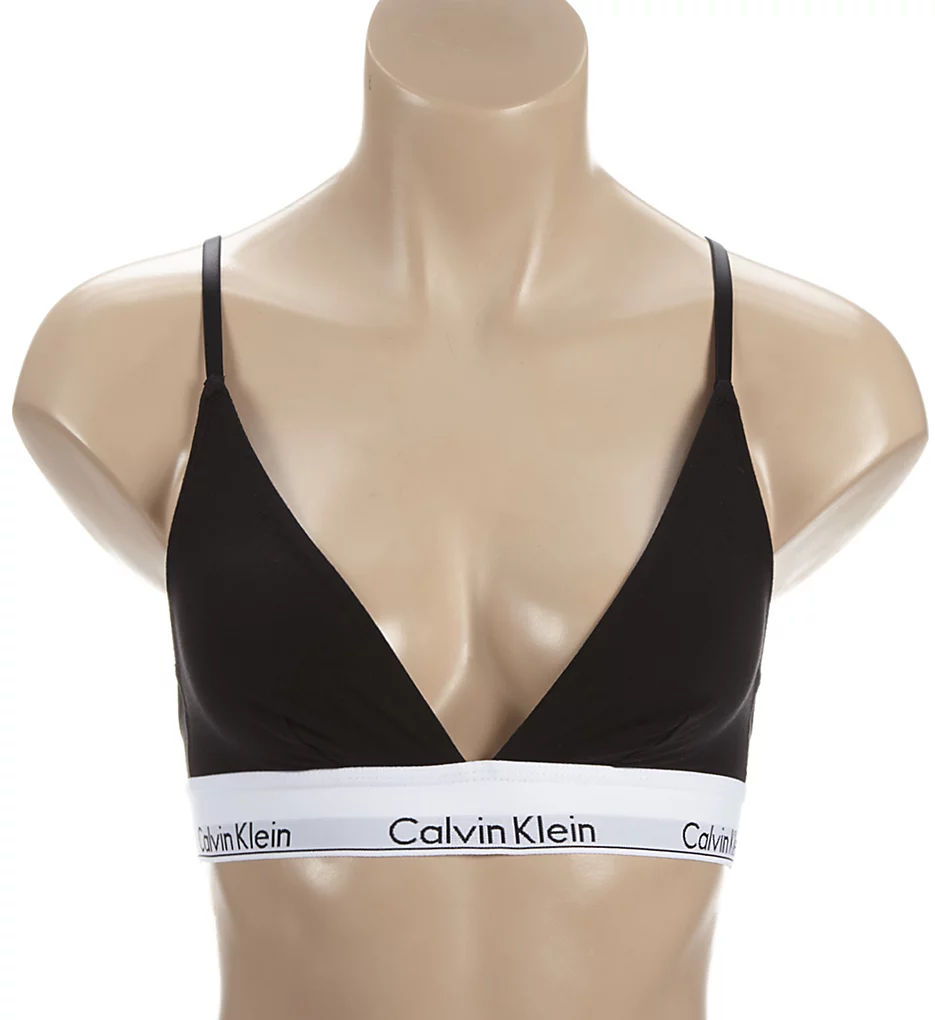 Modern Cotton Unlined Triangle Bra Calvin Klein Modern Cotton Unlined Triangle Bra -Her Room Store calvin klein cal001 qf1061 fs