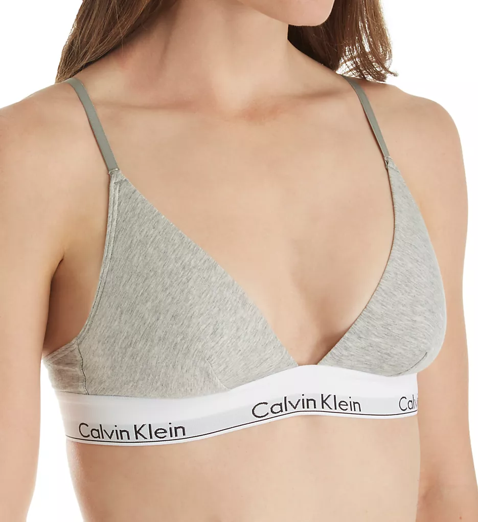 Modern Cotton Unlined Triangle Bra Calvin Klein Modern Cotton Unlined Triangle Bra -Her Room Store calvin klein cal001 qf1061 gs