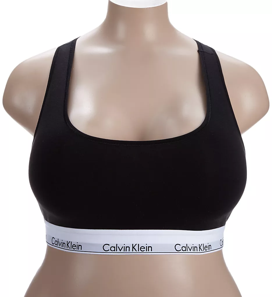 Modern Cotton Plus Size Unlined Bralette Calvin Klein Modern Cotton Plus Size Unlined Bralette -Her Room Store calvin klein cal001 qf5116 fs
