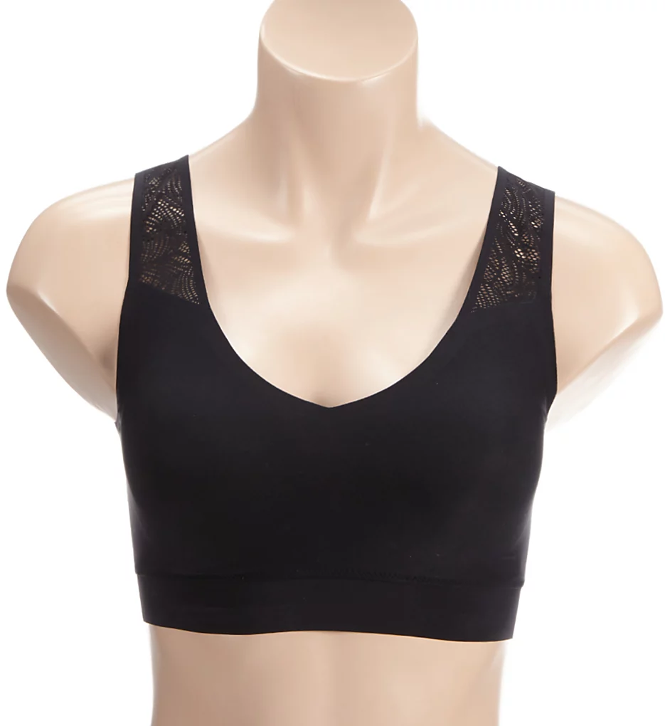 Soft Stretch Padded Bra Top with Lace Chantelle Soft Stretch Padded Bra Top With Lace -Her Room Store chantelle cha001 11g1 fs