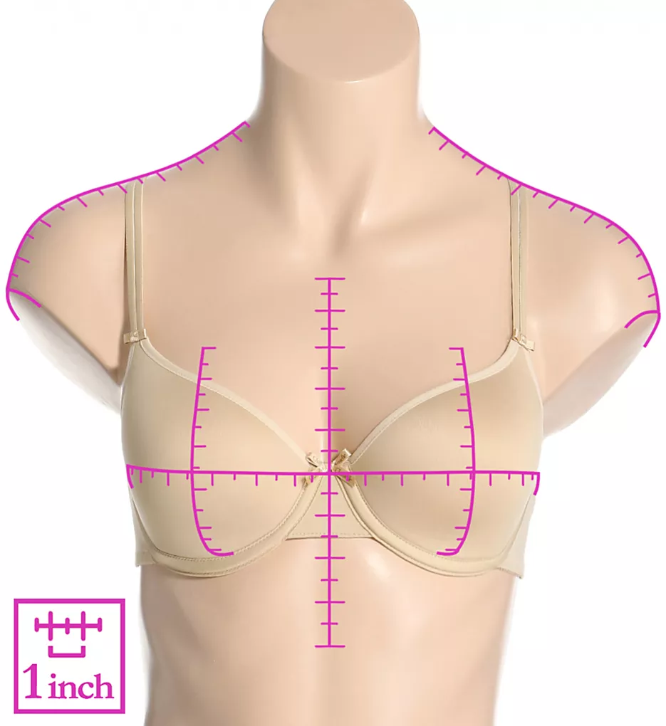 Basic Invisible Memory Foam T-Shirt Bra Chantelle Basic Invisible Memory Foam T-Shirt Bra -Her Room Store chantelle cha001 1241 ns7