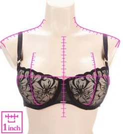 Chantelle Fleur Demi Underwire Bra -Her Room Store chantelle cha001 12m5 ns7