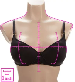 Chantelle Pyramide Lace Back Memory Foam Bra -Her Room Store chantelle cha001 1466 ns7