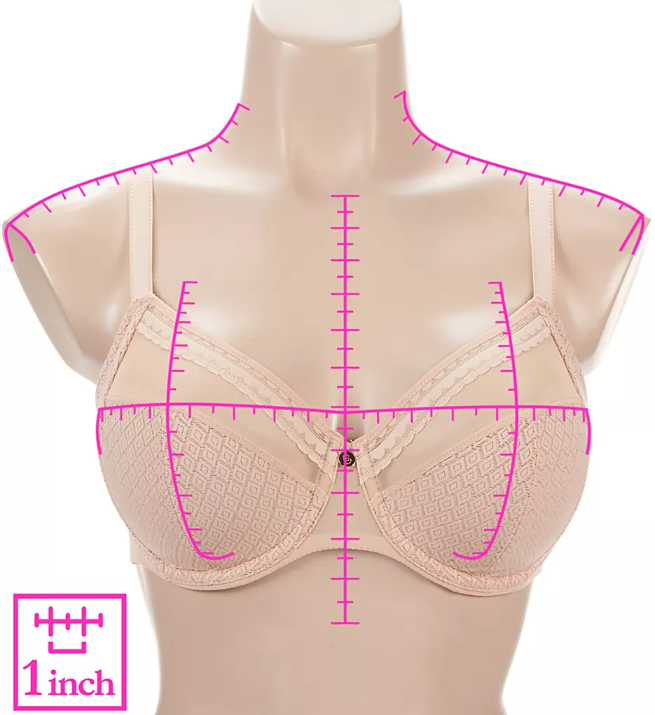 Lucie Lace Comfort Underwire Bra Chantelle Lucie Lace Comfort Underwire Bra -Her Room Store chantelle cha001 19q1 ns7