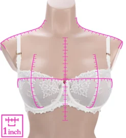 Chantelle Champs Elysees Lace Unlined Demi Bra -Her Room Store chantelle cha001 2605 ns7