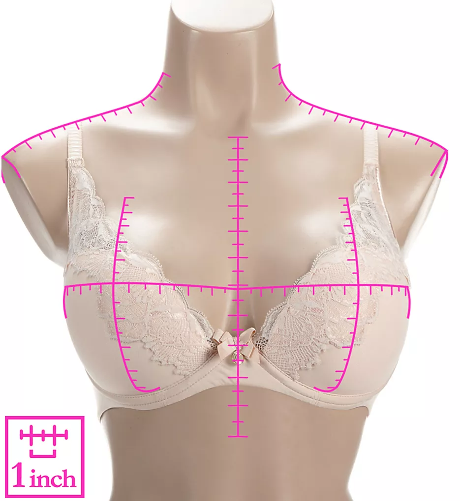 Orangerie Underwire Lace Plunge Bra Chantelle Orangerie Underwire Lace Plunge Bra -Her Room Store chantelle cha001 6762 ns7