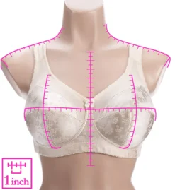 Full Figure Wireless Seamed Cup Bra 3 Full Figure Wireless Seamed Cup Bra -Her Room Store cortland intimates cort01 7102 ns7