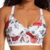 Cosabella Sardegna Printed Curvy Plunge Longline Bra