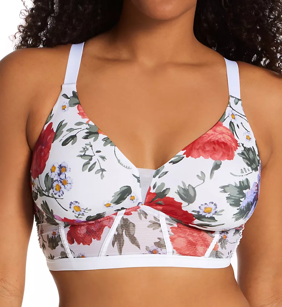 Sardegna Printed Curvy Plunge Longline Bra Cosabella Sardegna Printed Curvy Plunge Longline Bra -Her Room Store cosabella cos001 sar1162 gs