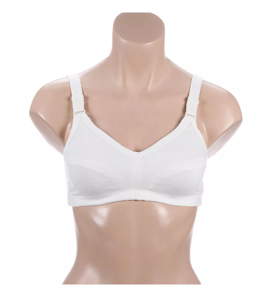 Latex Free Organic Cotton Slimfit Pullover Bra Latex Free Organic Cotton Slimfit Pullover Bra -Her Room Store cot01 w12215 01