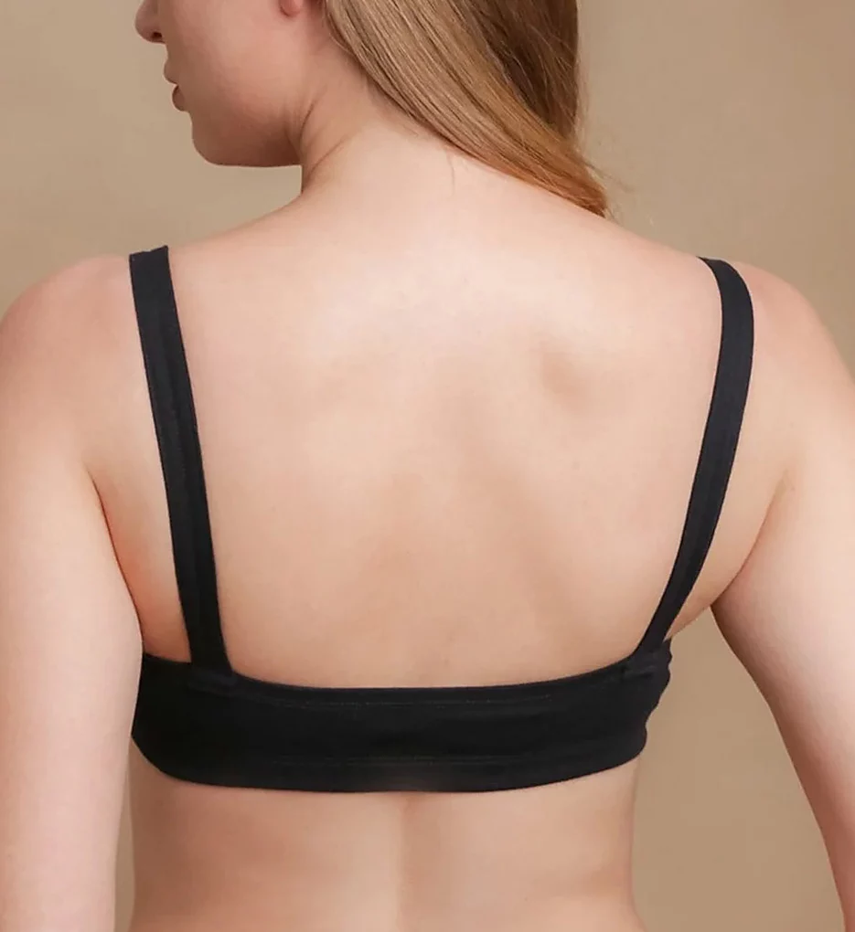 Latex Free Organic Cotton Slimfit Pullover Bra Latex Free Organic Cotton Slimfit Pullover Bra -Her Room Store cottonique cot01 w12215 bs