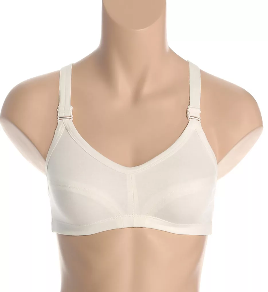 Latex Free Organic Cotton Slimfit Pullover Bra Latex Free Organic Cotton Slimfit Pullover Bra -Her Room Store cottonique cot01 w12215 fs