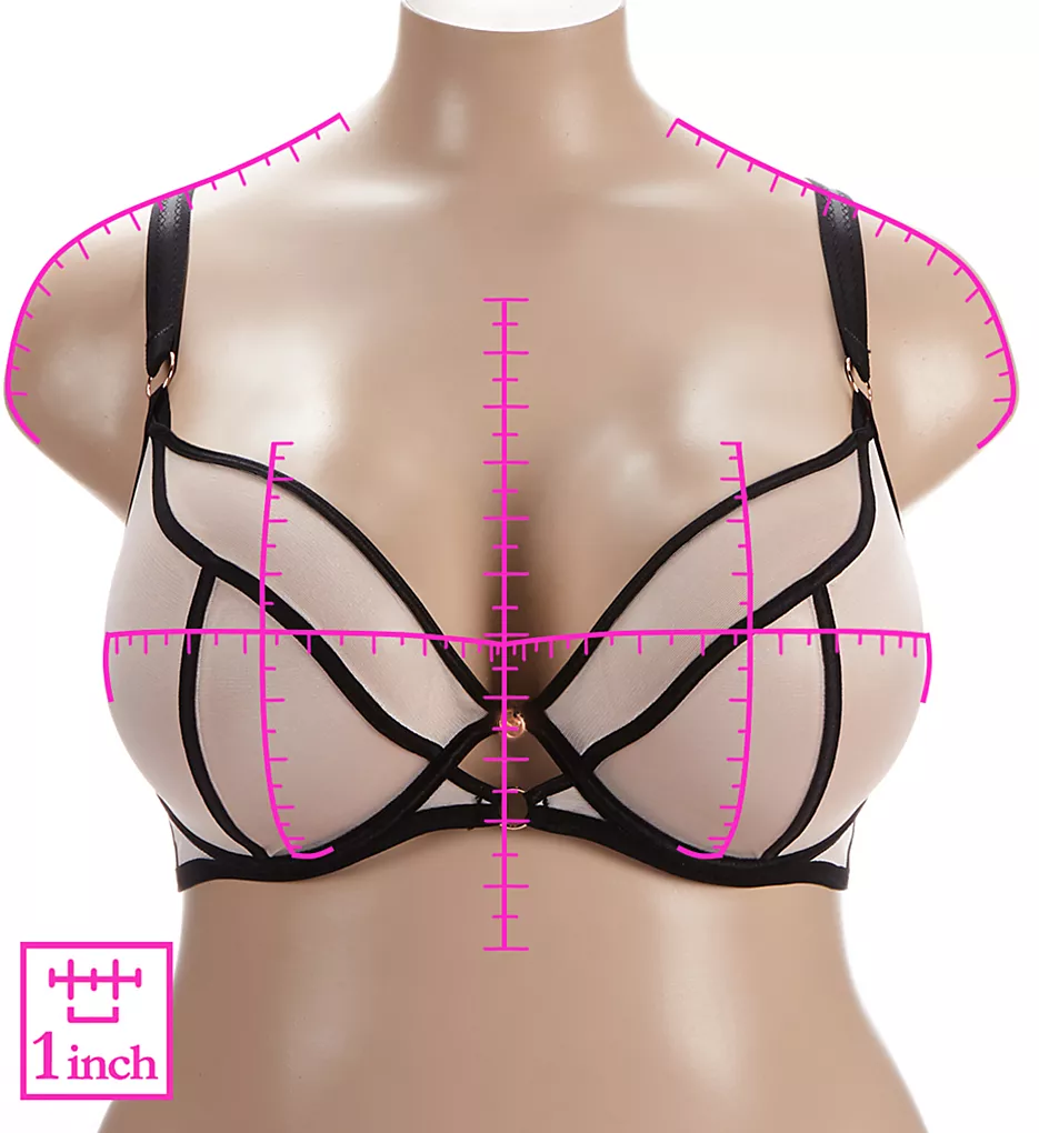 Scantilly Exposed Plunge Underwire Bra Curvy Kate Scantilly Exposed Plunge Underwire Bra -Her Room Store curvy kate cuka01 st1110 ns7