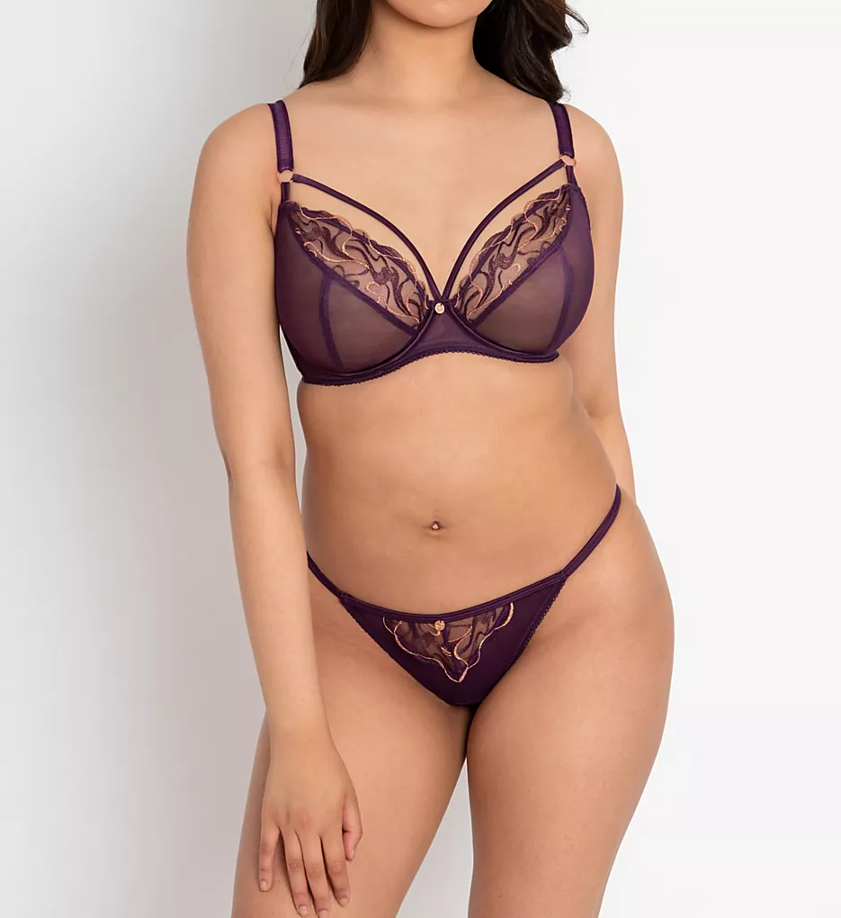Scantilly Fascinate Plunge Underwire Bra Curvy Kate Scantilly Fascinate Plunge Underwire Bra -Her Room Store curvy kate cuka01 st1710 cs4