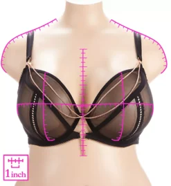 Curvy Kate Scantilly Unchained Plunge Bra -Her Room Store curvy kate cuka01 st6101 ns7