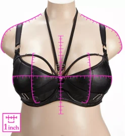 Curvy Kate Scantilly Harnessed Padded Half Cup Bra 3 Curvy Kate Scantilly Harnessed Padded Half Cup Bra -Her Room Store curvy kate cuka01 st8105 ns7