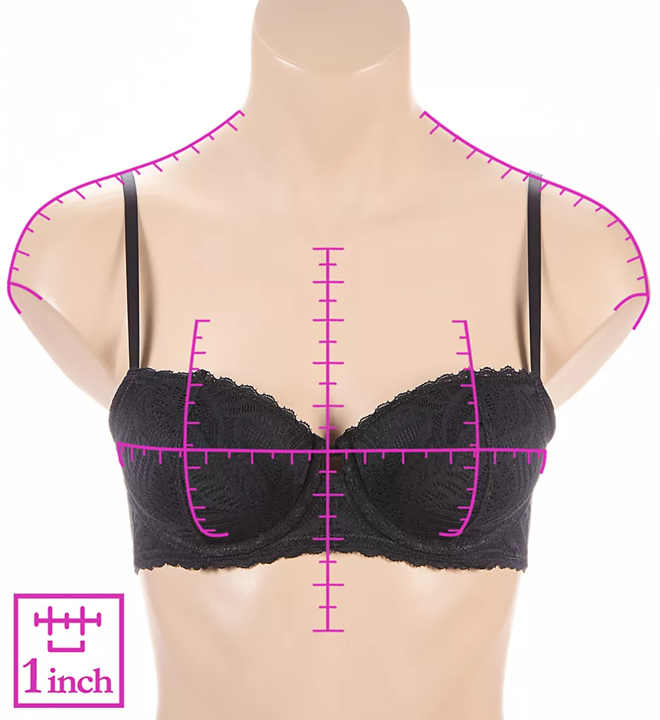 Lace Deco Balconette Bra DKNY Lace Deco Balconette Bra -Her Room Store dkny dkny01 dk7555 ns7