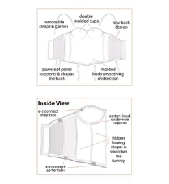 Ariel Hidden Underwire Longline Bra 5 Ariel Hidden Underwire Longline Bra -Her Room Store dominique dom001 8541 cs2