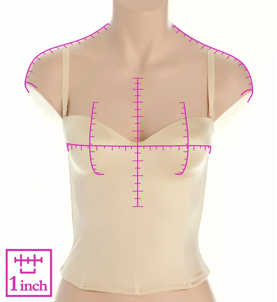 Ariel Hidden Underwire Longline Bra Ariel Hidden Underwire Longline Bra -Her Room Store dominique dom001 8541 ns7