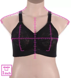 Lace Wireless Soft-cup Bra -Her Room Store elila elil01 1303 ns7