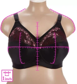 Swiss Embroidery Wireless Softcup Bra -Her Room Store elila elil01 1801 ns7