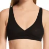 The Essentials Cotton Crossover Cami Bra