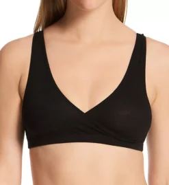 The Essentials Cotton Crossover Cami Bra