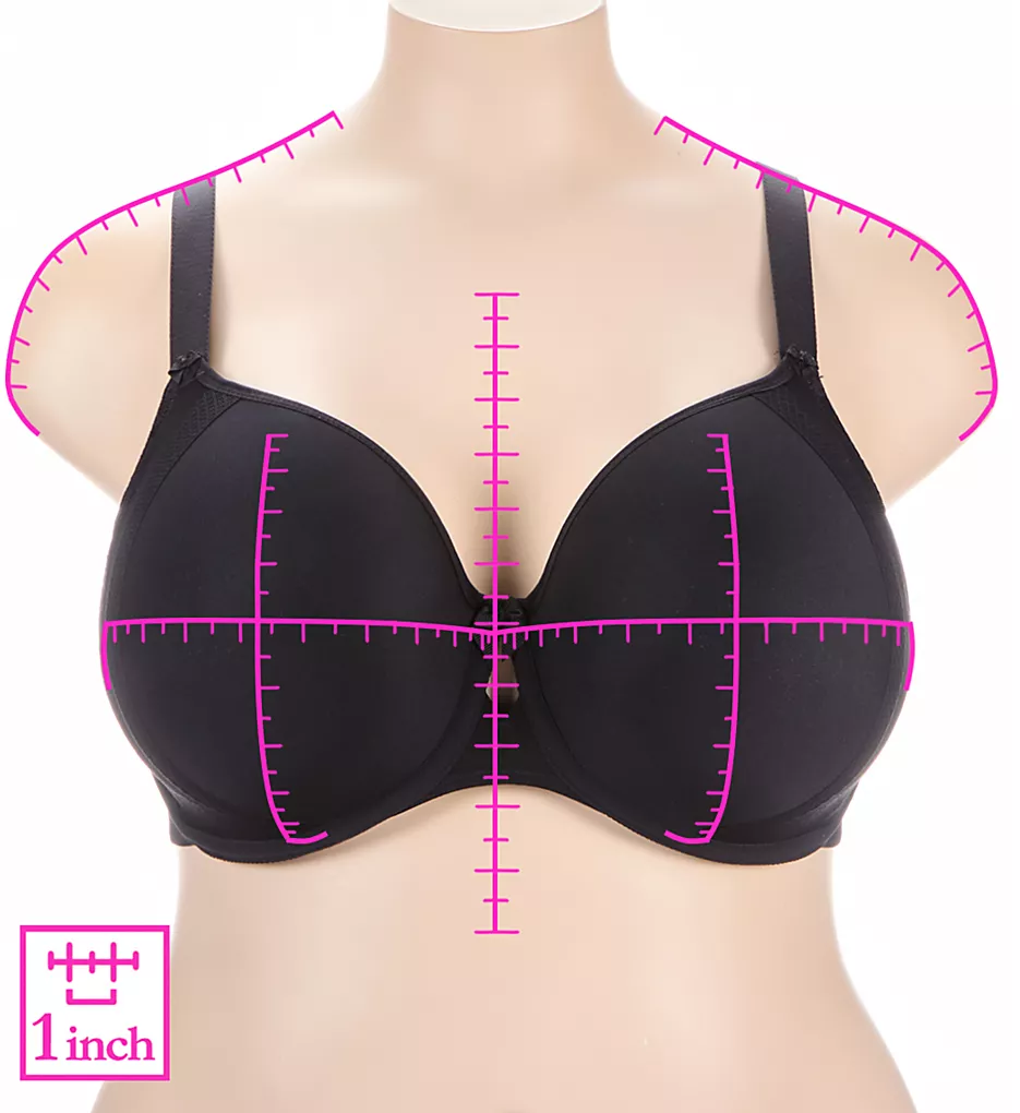 Nerina Underwire Molded Spacer Bra ELOMI Nerina Underwire Molded Spacer Bra -Her Room Store elomi elom01 el2710 ns7
