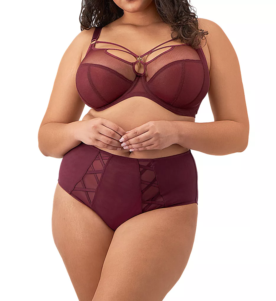 Sachi Caged Plunge Underwire Bra ELOMI Sachi Caged Plunge Underwire Bra -Her Room Store elomi elom01 el4350 cs1