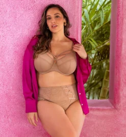 ELOMI Sachi Caged Plunge Underwire Bra 7 ELOMI Sachi Caged Plunge Underwire Bra -Her Room Store elomi elom01 el4350 cs4