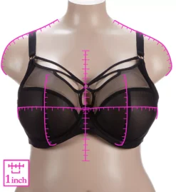 ELOMI Sachi Caged Plunge Underwire Bra 3 ELOMI Sachi Caged Plunge Underwire Bra -Her Room Store elomi elom01 el4350 ns7