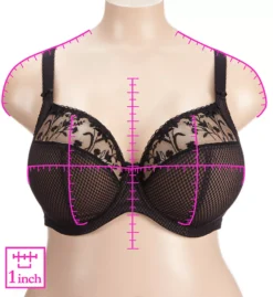 ELOMI Charley Underwire Plunge Bra -Her Room Store elomi elom01 el4380 ns7