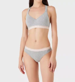 Emporio Armani Iconic Logoband Padded Bralette Bra -Her Room Store emporio armani arm01 163995 cs5