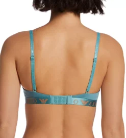 Emporio Armani Iconic Microfiber Contour Bra -Her Room Store emporio armani arm01 164078 bs