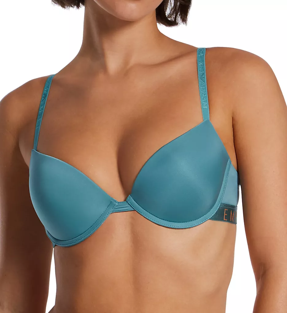 Iconic Microfiber Push Up Bra Emporio Armani Iconic Microfiber Push Up Bra -Her Room Store emporio armani arm01 164394a gs