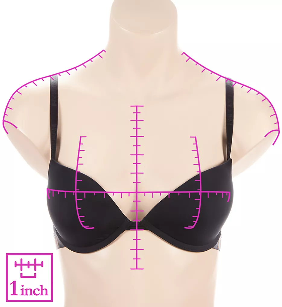 Iconic Microfiber Push Up Bra Emporio Armani Iconic Microfiber Push Up Bra -Her Room Store emporio armani arm01 164394a ns7