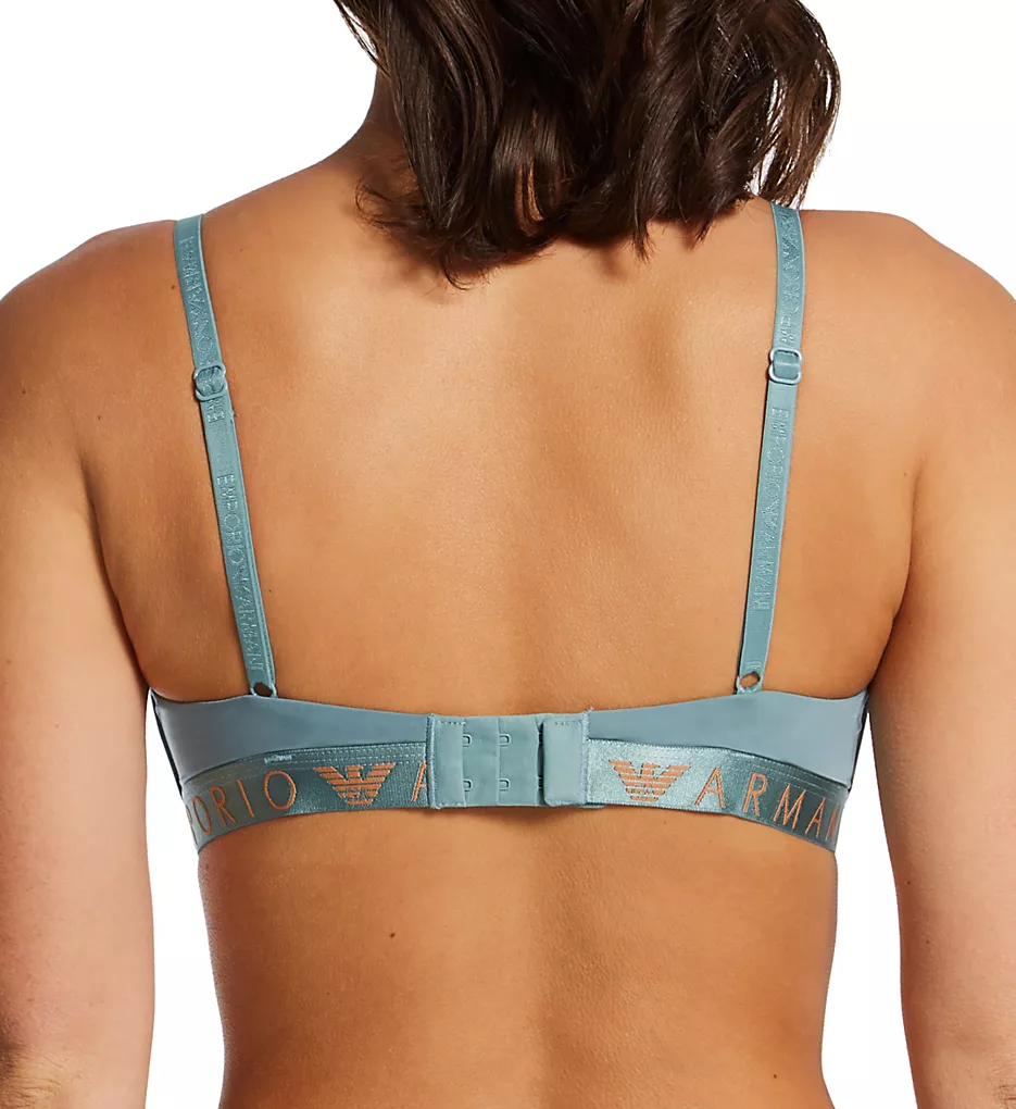 Iconic Microfiber Padded Triangle Bra Emporio Armani Iconic Microfiber Padded Triangle Bra -Her Room Store emporio armani arm01 164410a bs