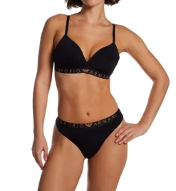 Emporio Armani Iconic Microfiber Padded Triangle Bra 7 Emporio Armani Iconic Microfiber Padded Triangle Bra -Her Room Store emporio armani arm01 164410a cs4