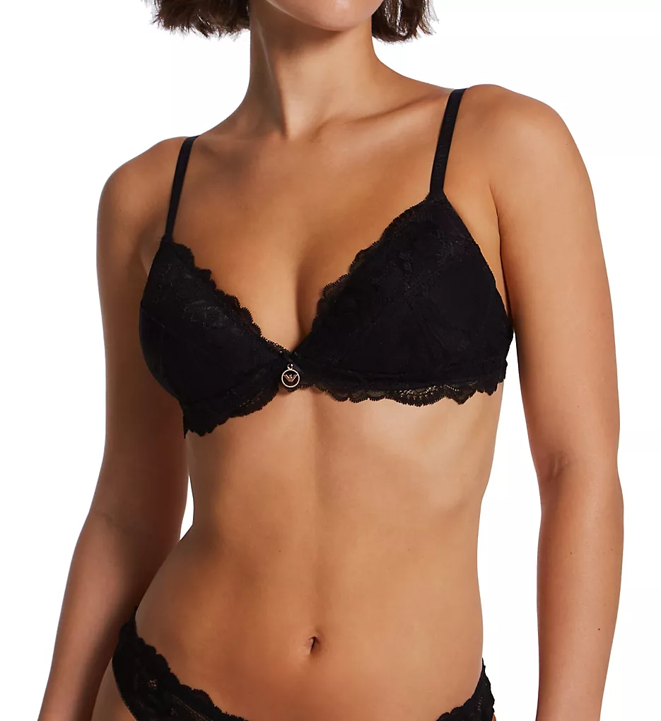 Eternal Lace Padded Triangle Bra Emporio Armani Eternal Lace Padded Triangle Bra -Her Room Store emporio armani arm01 164603 gs