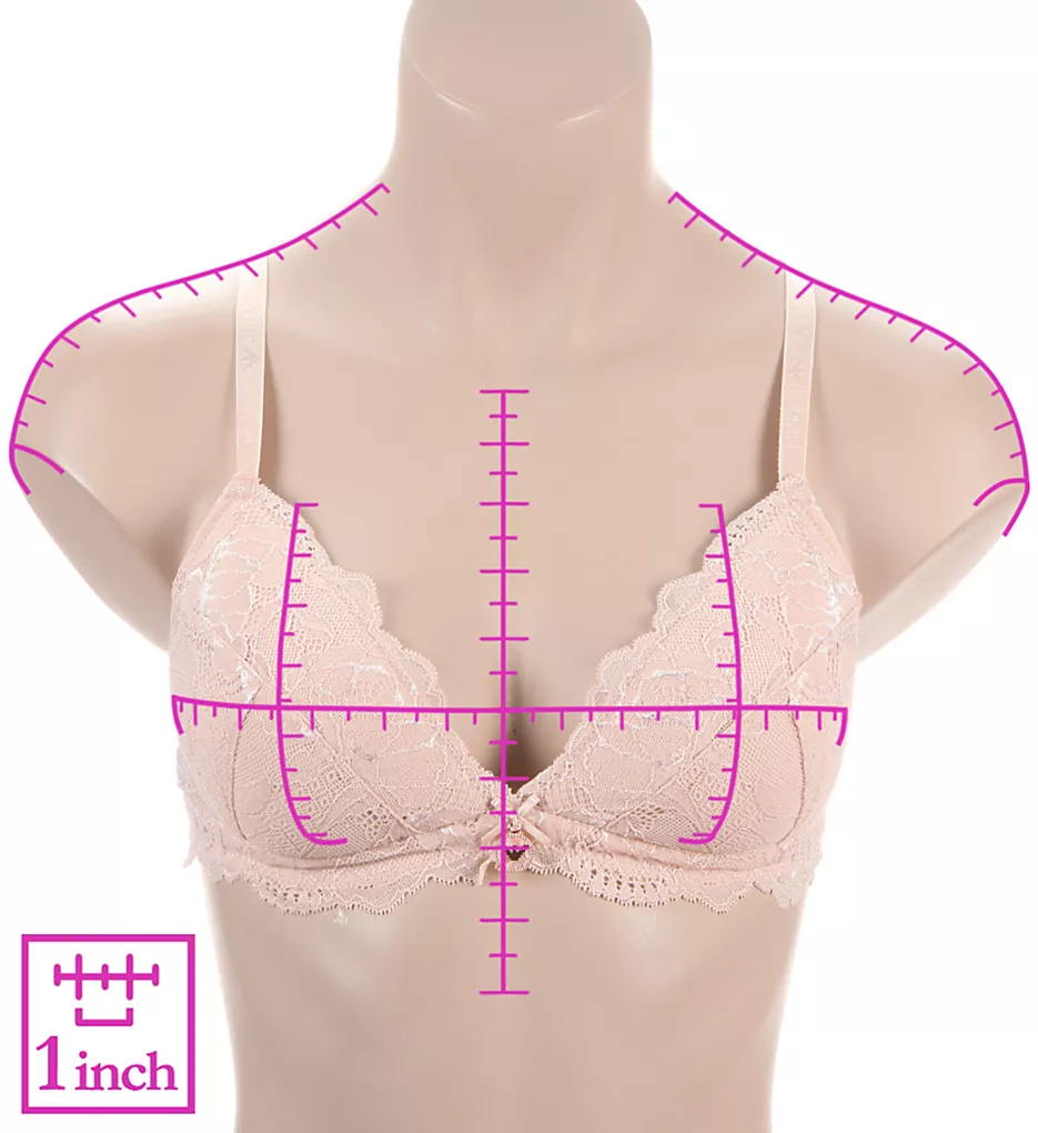 Eternal Lace Padded Triangle Bra Emporio Armani Eternal Lace Padded Triangle Bra -Her Room Store emporio armani arm01 164603 ns7