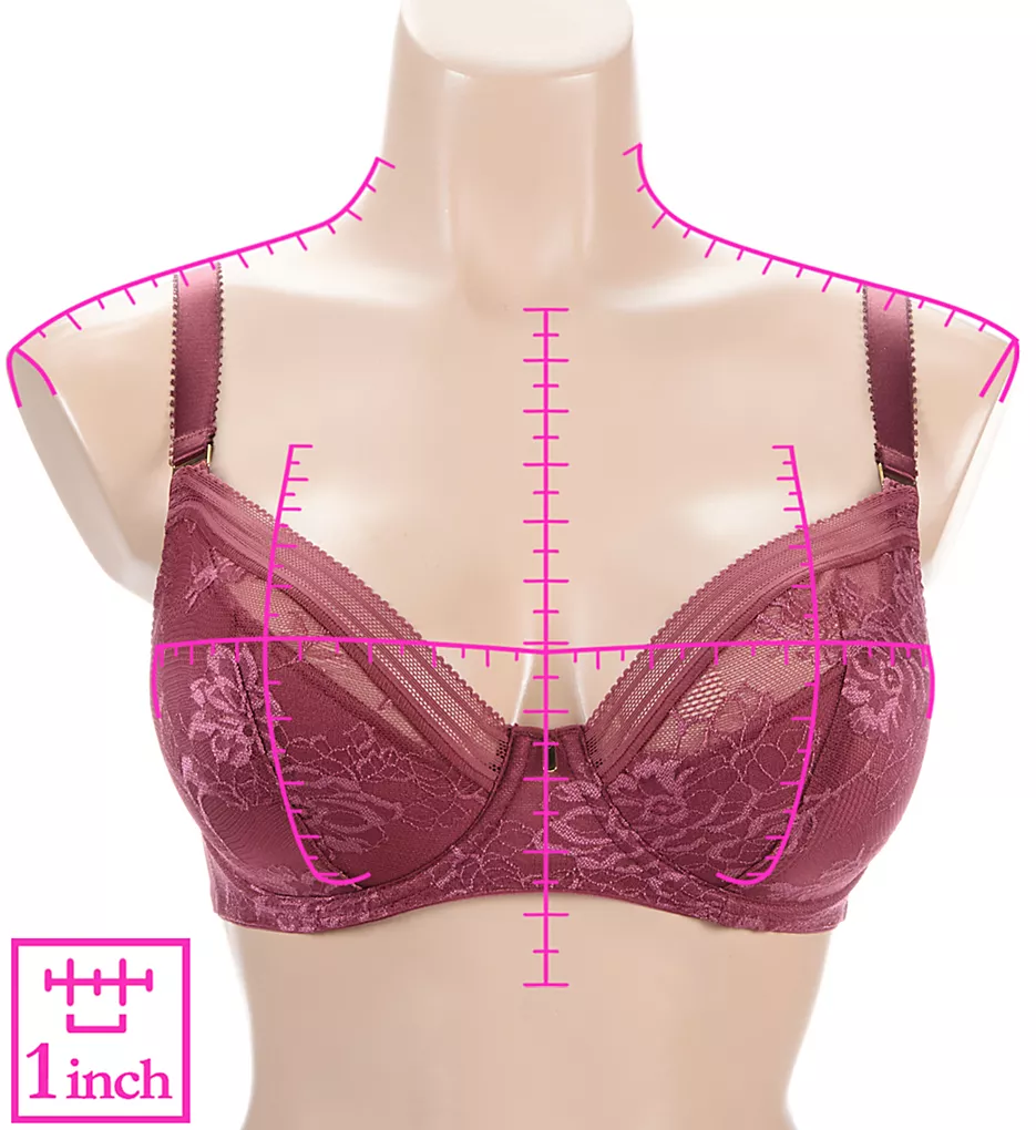 Fusion Lace Underwire Padded Plunge Bra FANTASIE Fusion Lace Underwire Padded Plunge Bra -Her Room Store fantasie fan001 fl2314 ns7