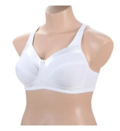 FRUIT OF THE LOOM Full Coverage Satin Trim Wirefee Bra -Her Room Store fotl01 96715 01