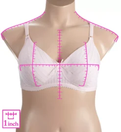 FRUIT OF THE LOOM Fiber Fill Wirefree Bra - 2 Pack -Her Room Store fruit of the loom fotl01 96248a ns7