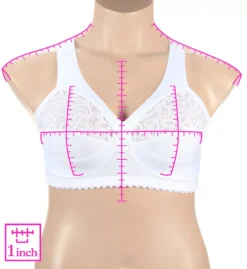 Glamorise Magic Lift Cotton Full Figure Wireless Support Bra -Her Room Store glamorise glam01 1001 ns7